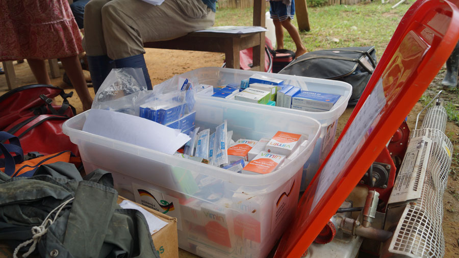 Medizinische Hilfe Rio Quiquibey März 2014